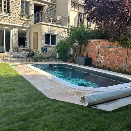 Bonheur En Seine, Piscine, Vue Seine Apartment Poissy